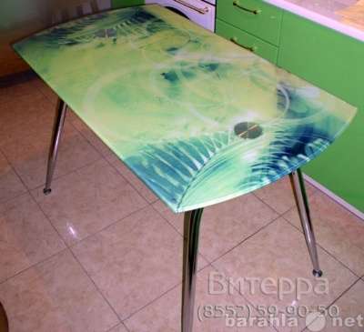 Обеденные столы из стекла Набережные Чел стол стеклянный в Набережных Челнах фото 4