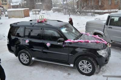 свадебное украшение на автомобиль индивидуальный заказ на авто украшения в Архангельске