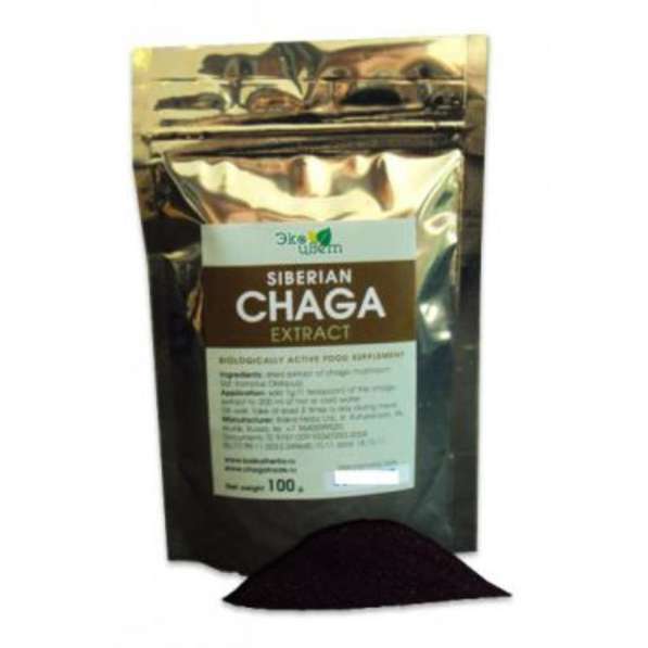 Экстракт чаги в порошке. Сибирская чага