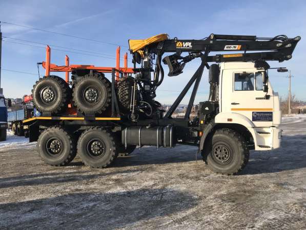 Лесовозы Камаз 2019 Завод Гарантия Лизинг Субсидия в Санкт-Петербурге