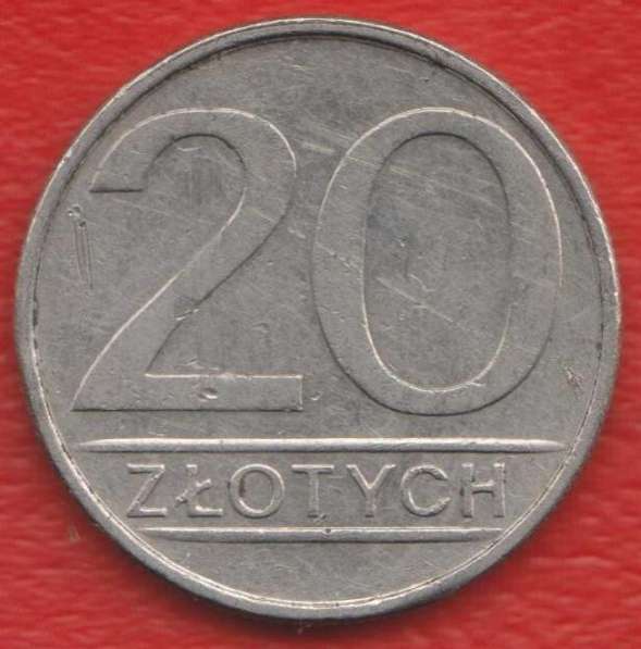 Польша 20 злотых 1986 г