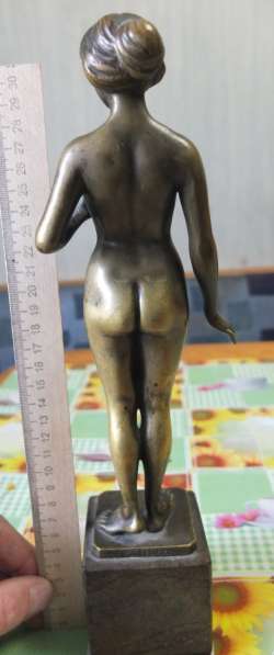 Бронзовая статуэтка Венера Милосская с руками, старая в Ставрополе фото 9