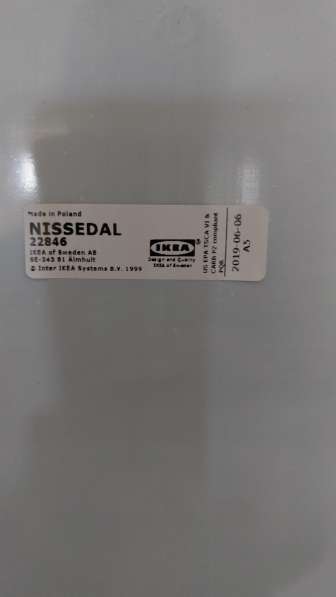 Зеркало IKEA NISSEDAL НИССЕДАЛЬ под беленый дуб 40x150 см в Москве фото 5