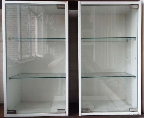 Подвесной шкаф полки под стеклом в Мытищи фото 3