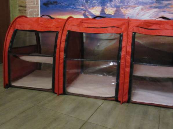 Продам выставочную тройную палатку для кошек б/у