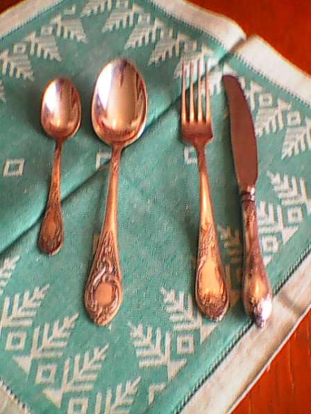 Серебрянные ложки вилки ножи чайные ложки в комплекте совет