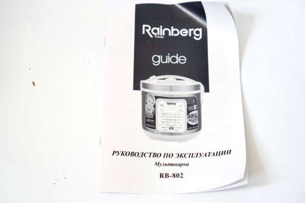 Мультиварка Rainberg RB-802 22 программы 6L 1000W в фото 3