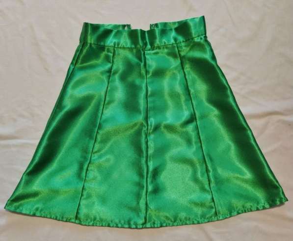 Зелёная атласная юбка в Москве