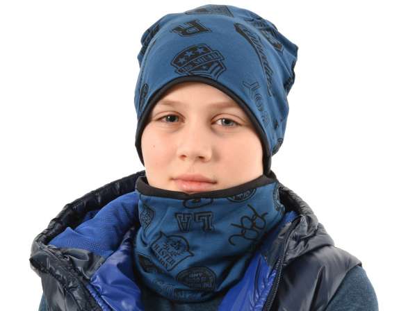 Детские трикотажные шапочки и банданы для весны 2020 в Иванове фото 8