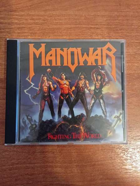 Manowar Fighting the world CD оригинал 1987 в Санкт-Петербурге фото 5