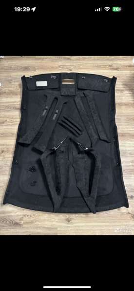 Перетяжка потолка в алькантару на Ваз Лада в Каспийске фото 5