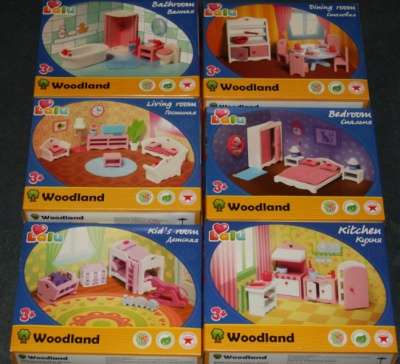 Комплекты игрушечной мебели Woodland Lal в Новочебоксарске фото 6