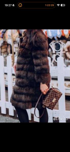 Шуба куница в Москве фото 4