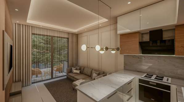 2-к. квартира 43м&sup2; Турция, Анталья, Алтынташ в фото 3