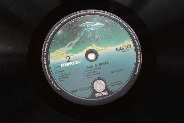 DIRE STRAITS – Dire Straits 1978 Vertigo Holland в Екатеринбурге