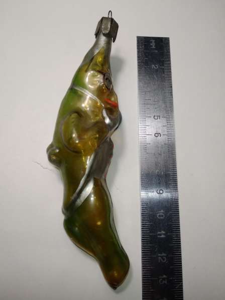 Елочная игрушка Адвокат Горошек из сказки Чиполлино СССР в Магнитогорске фото 3