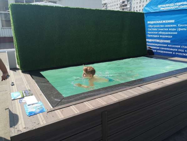 Павильон для бассейна, переливной бассейн в Москве фото 3