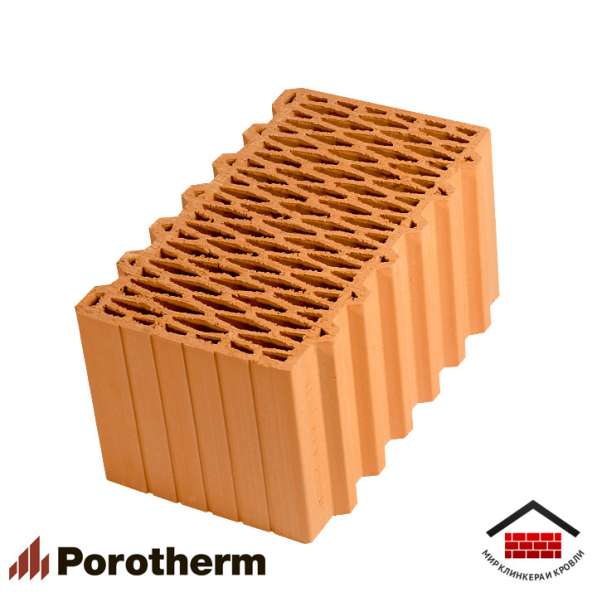 Porotherm 44. Керамические теплые блоки