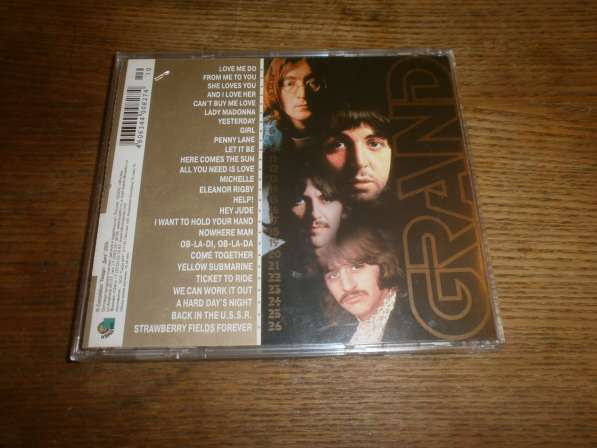 THE BEATLES GRAND Collection CD Квадро-диск. Лицензия! в Кургане фото 7