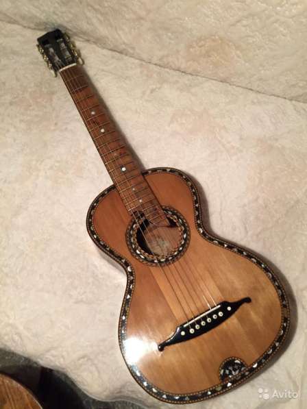 Старинная - Антикварная гитара 1930 г в Москве фото 13