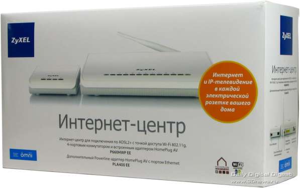 Интернет-центр Zyxel P660HWP EE Kit в Пушкине