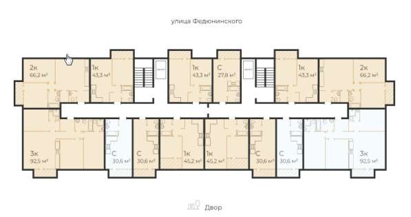 Продам студию с большой лоджией в новом жилом комплексе в Тюмени фото 7