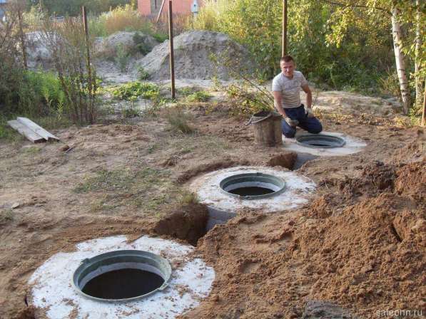 Копка колодцев септиков канализаций в Саранске фото 6