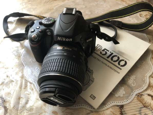 Отличный фотоаппарат Nikon d5100 Kit 18-55 mm в Санкт-Петербурге