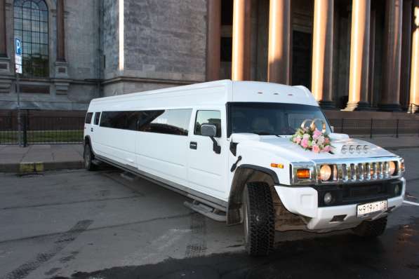 Прокат лимузинов, кабриолетов на свадьбу в Санкт-Петербурге фото 5