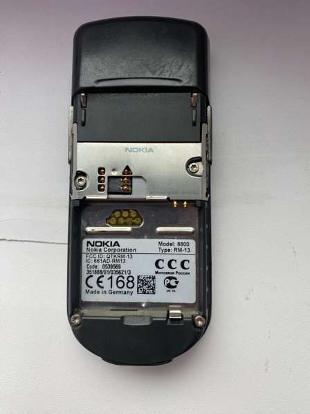 Телефон Nokia 8800 classic silver в Москве фото 5