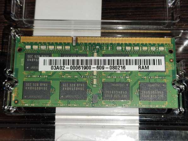 DDR3 PC3L-12800 4Gb SO-dimm 1600Mhz Asus Zenbook