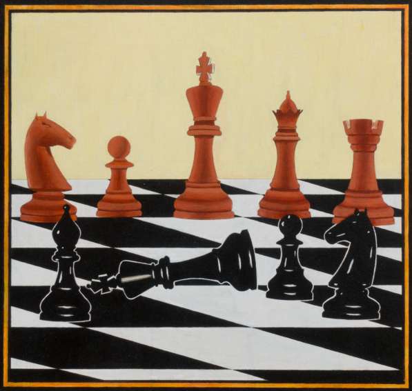 Шахматы в живописи № 1 в Москве фото 24