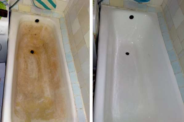 Реставрация ванн жидким акрилом в г. Находка
