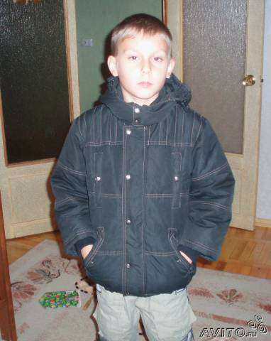 Зимняя куртка на мальчика. 6-8 лет