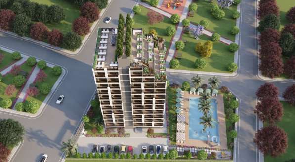 1-к. квартира 43м² Турция, Мерсин, Мезитли в 