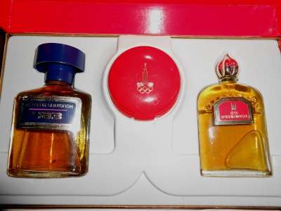 Винтажный парфюмерный набор Олимпиада-80 в Иванове фото 6