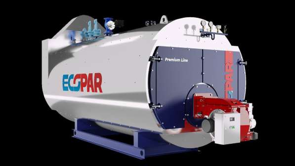 Жaротрубный пaровой котел