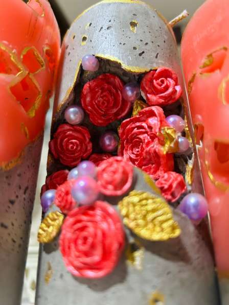 Свечи интерьерные ручной работы в Москве