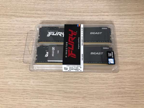 Kingston Fury Beast Black 16gb ddr4