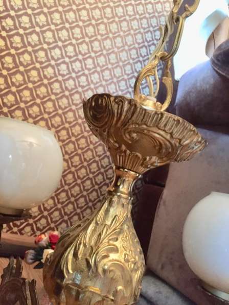 Люстра СССР бронза в Москве фото 7