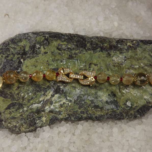 Ожерелье из шпинели и цитрина в Сочи