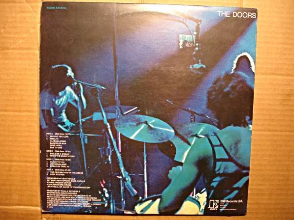 Пластинка виниловаяd The Doors - Absolutely Live(UK) в Санкт-Петербурге