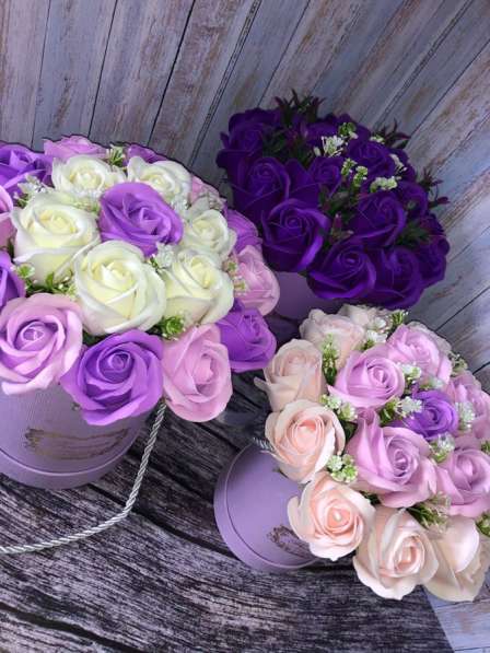 Букеты из мыльных роз в Норильске фото 10