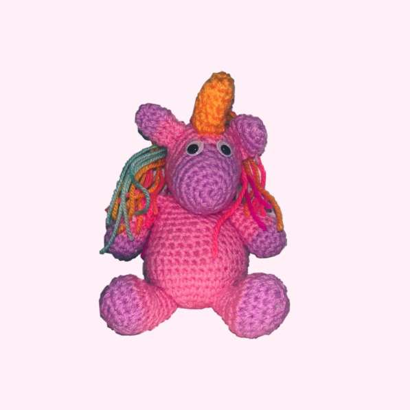 Вязанная игрушка &laquo;Единорог&raquo; в Казани фото 7