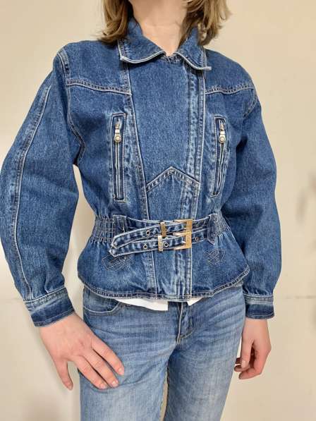Куртка- косуха джинсовая 42-44 в Ялте