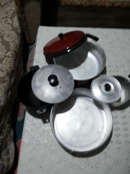 Алюминиевая посуда б/у в фото 4