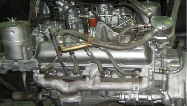Двигатель ЗИЛ-131 и КПП с хранения