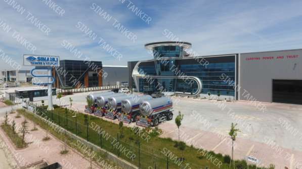 Автоцистерна прицеп газовоза на 2 осях в фото 5