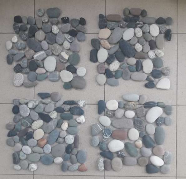Плитка мозаика из морской гальки в Сочи фото 18