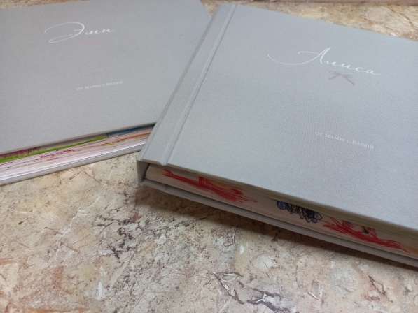 Сшивка детских рисунков и тетрадей в книги в Екатеринбурге